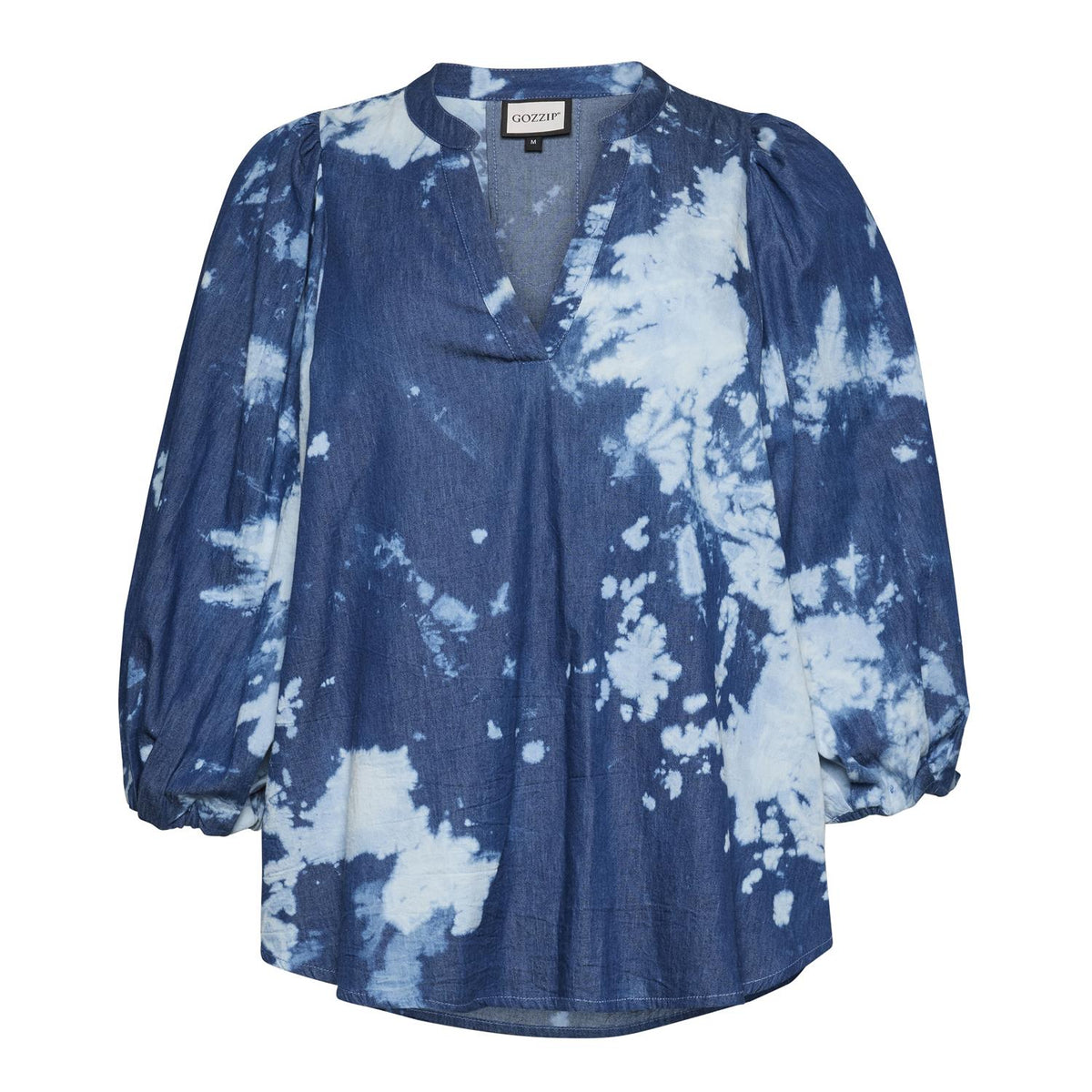 GVilde Blouse Print Denim