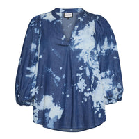 GVilde Blouse Print Denim