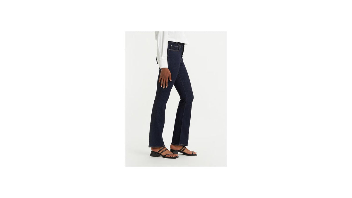 Levis 725 High Rise Bootcut Blue Wave Rinse