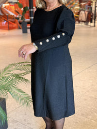 Kjole Tea Lux Black (Glitter)