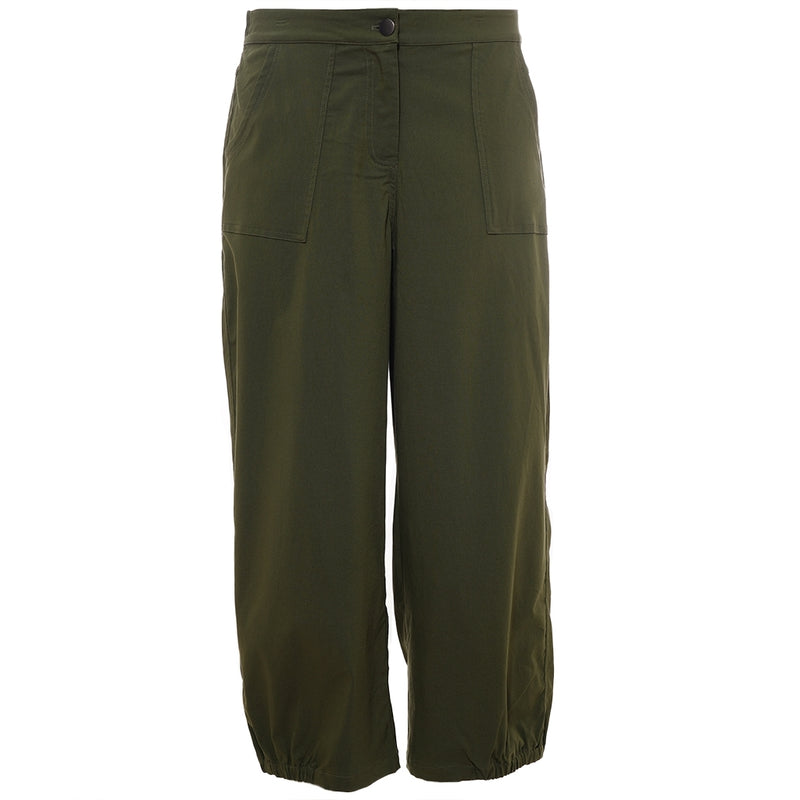 Clara Baggy Pant Oliven