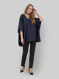 Poncho Midnight Blue