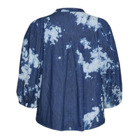 GVilde Blouse Print Denim