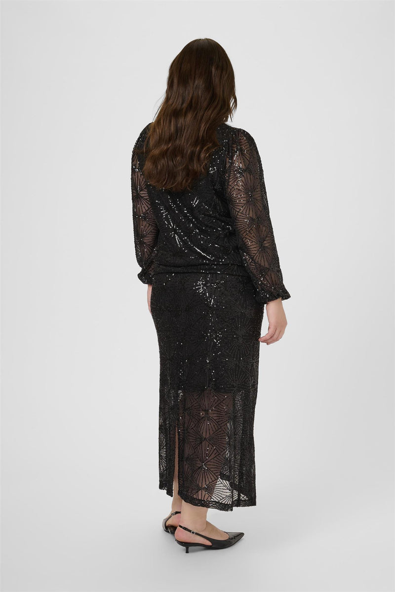 KCminna Blouse Black Deep