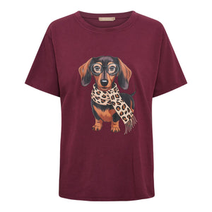 MdcInge Tee - Bordeaux