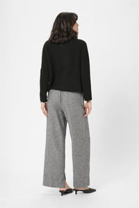 KAmay Knit Cardigan Black Deep