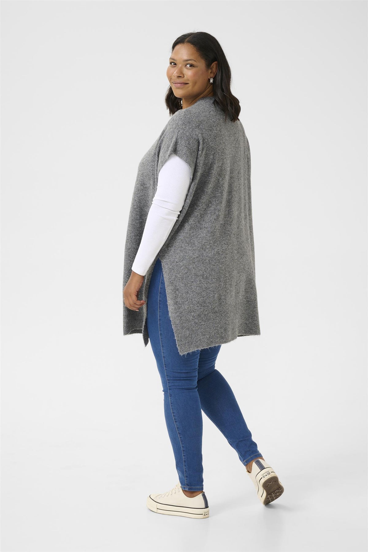 KCannett Knit Poncho