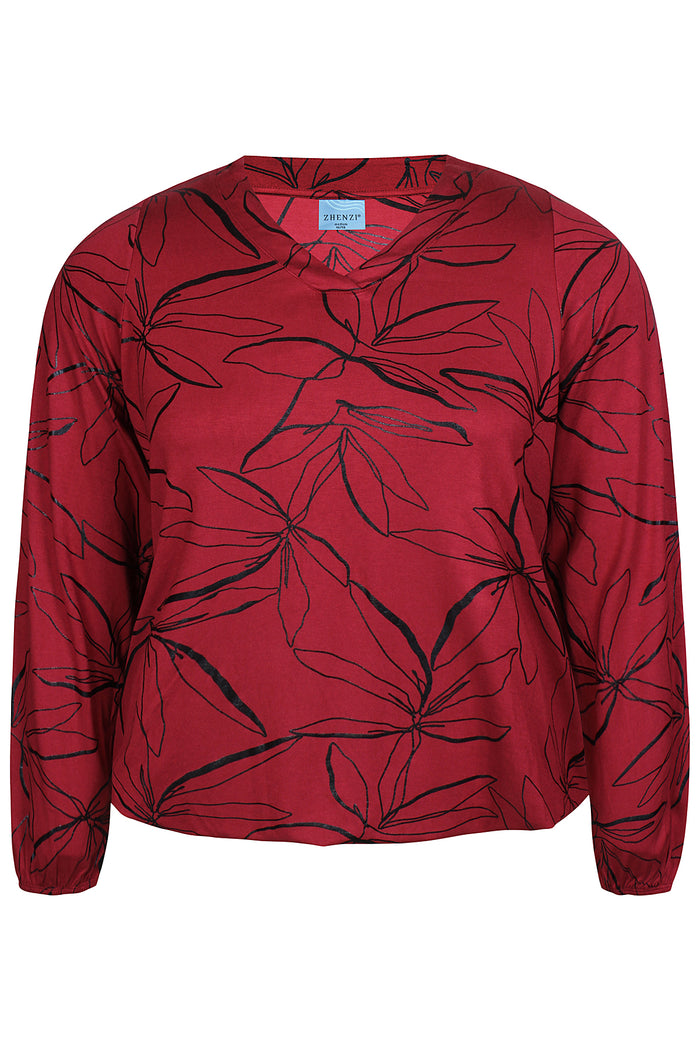 Bluse Sylva Burgundy