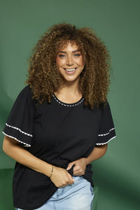 Bluse Leia Black