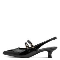Slinback Pensko Black Patent