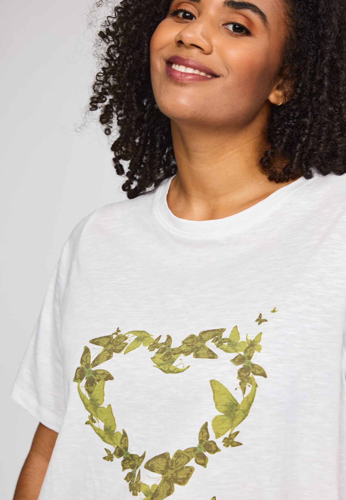 SBella T-Shirt with print Green