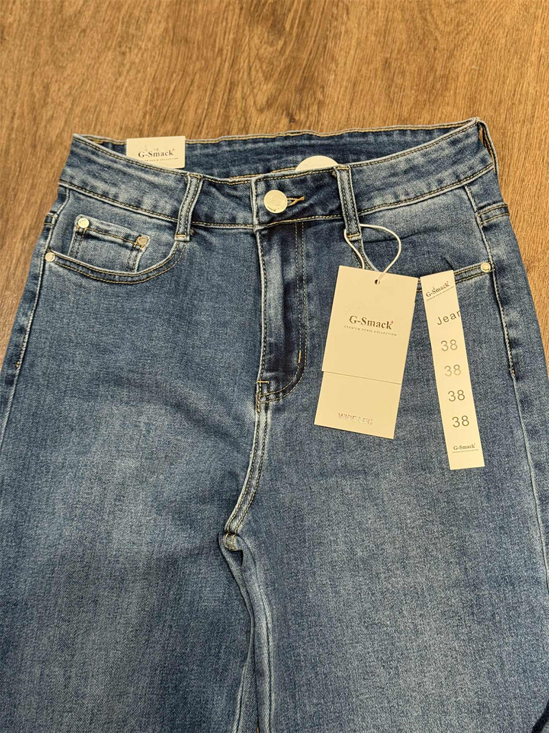 Denim Jeans Flower