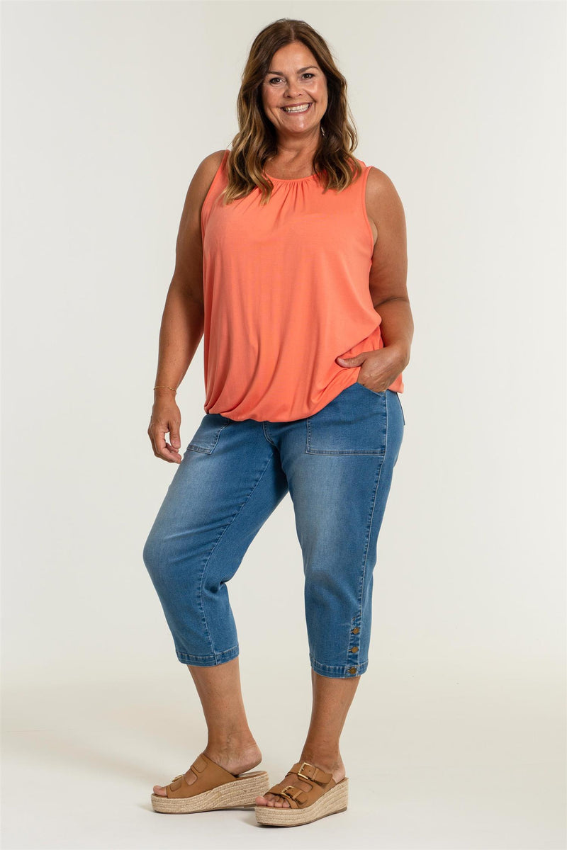 Clara Loose Capri Pants