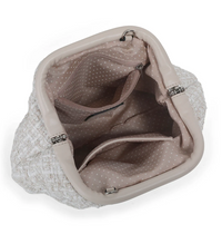 Jeanette Jaquard Bag- Beige