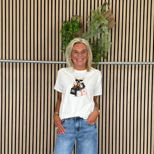 T-skjorte Dogi - Shopping Dog