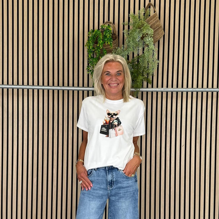 T-skjorte Dogi - Shopping Dog
