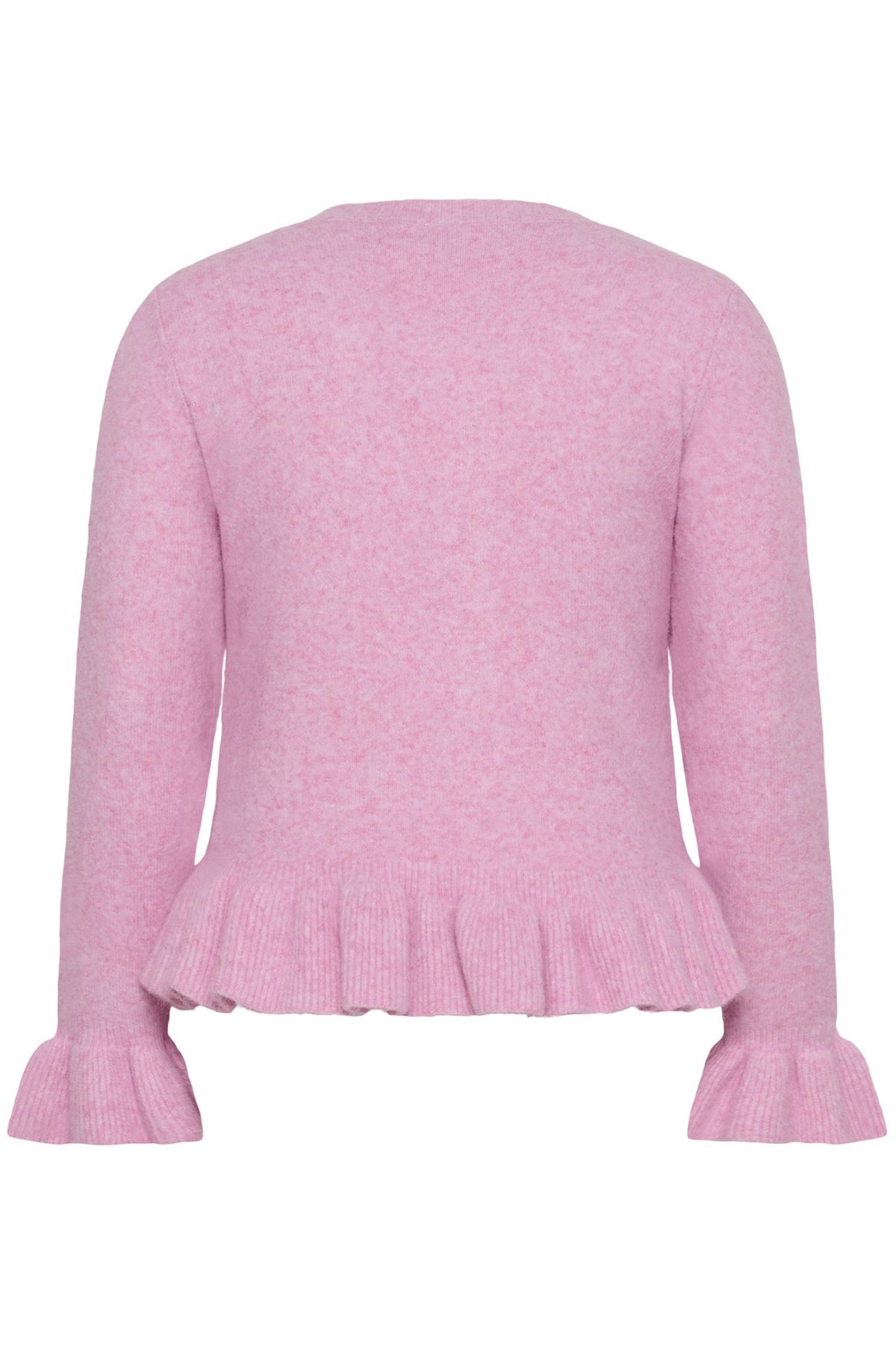 KCemmi Frill Cardigan Pink Frosting