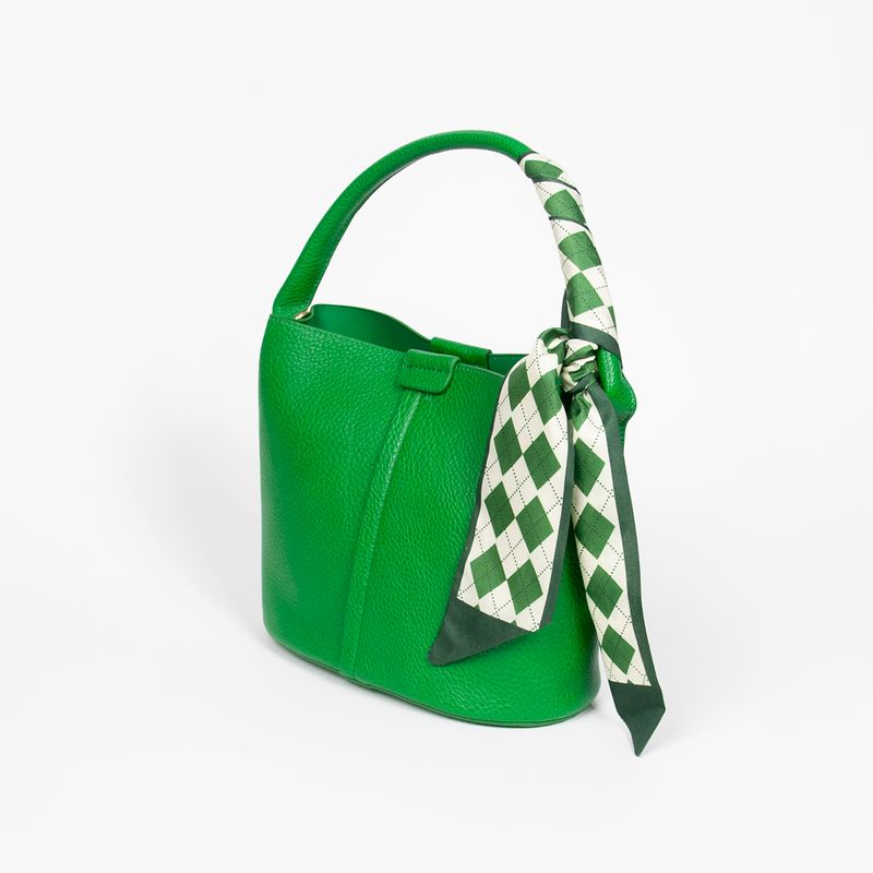 Ibelin liten bucketbag - Grønn