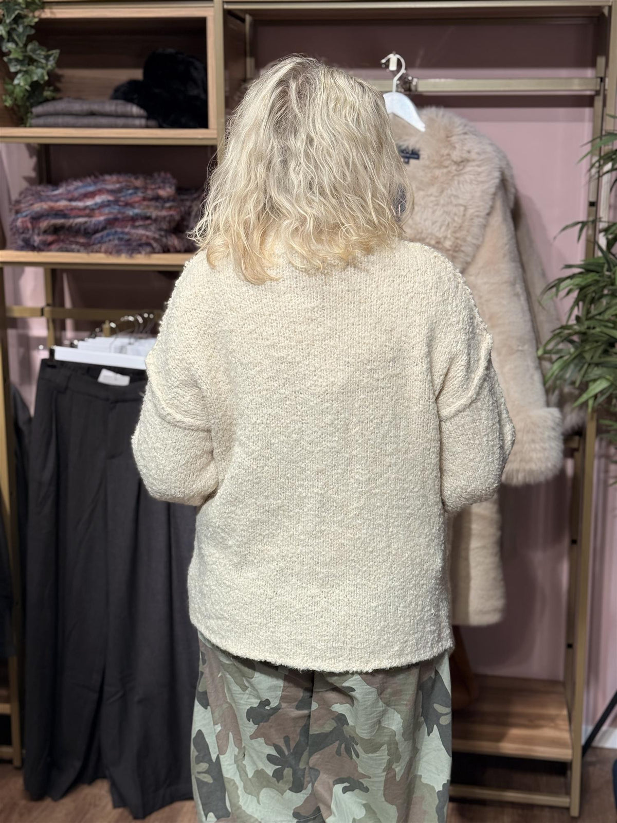 Genser Ciao Knit Turtle Offwhite
