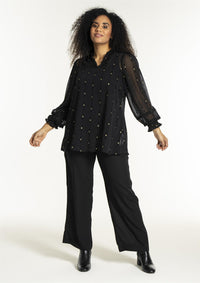 SNanda Tunic Black/Gold