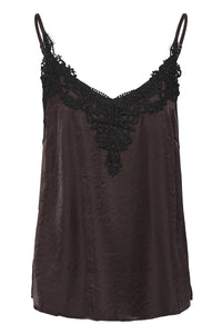 CRAnna Top Chocolate Plum
