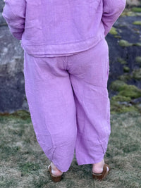 Baggy Linbukse Rose