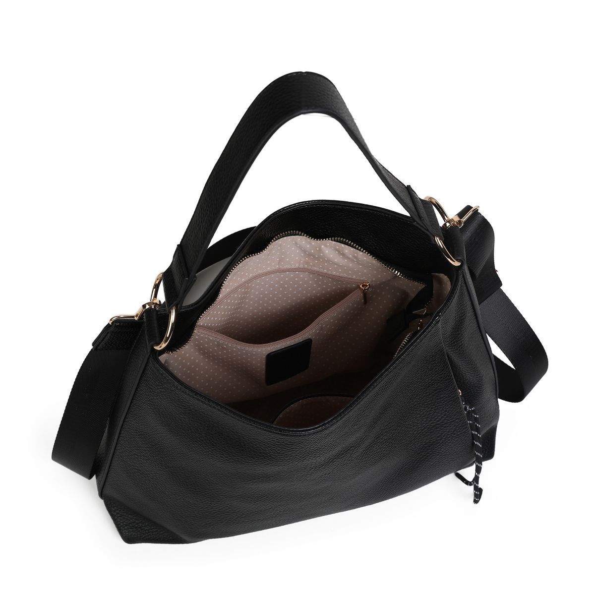 Hollywood Stor Veske Sort