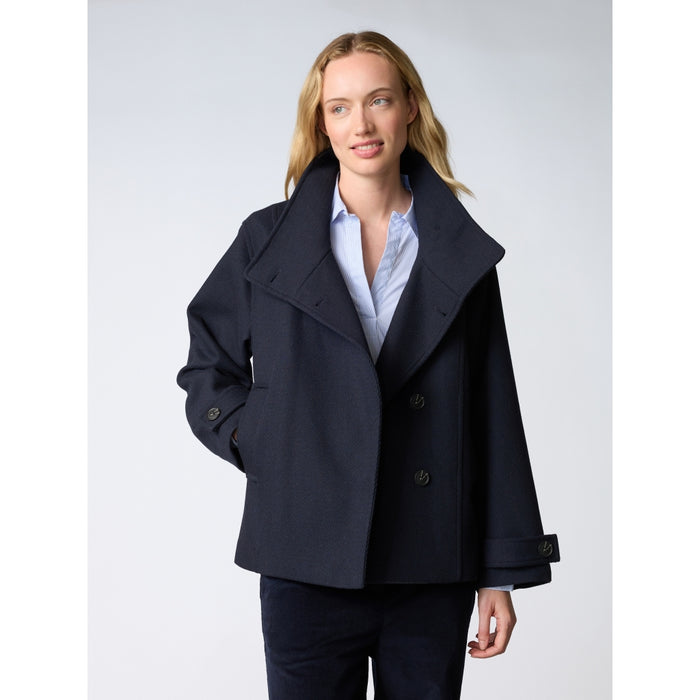 Jakke Sitta Solid Navy