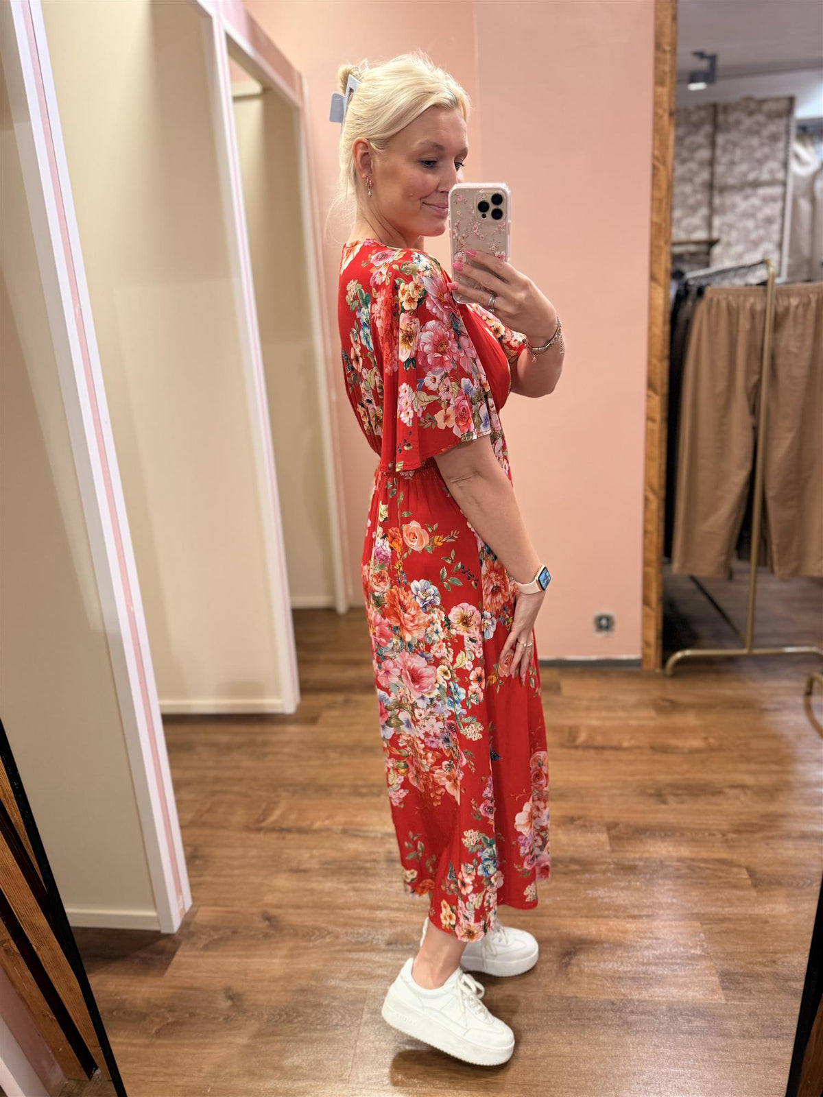 PERNILLE ROSE LONG DRESS Red