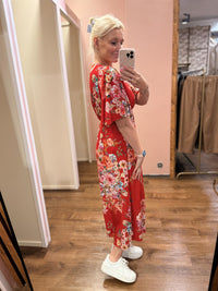 PERNILLE ROSE LONG DRESS Red