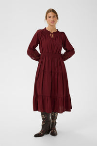 CRTina Dress - Cabernet
