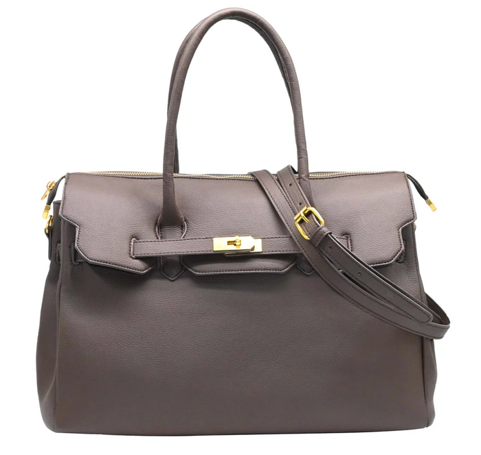 Hampton Stor Shopper - Brun