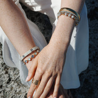 Armbånd, agat, Sandy Beach