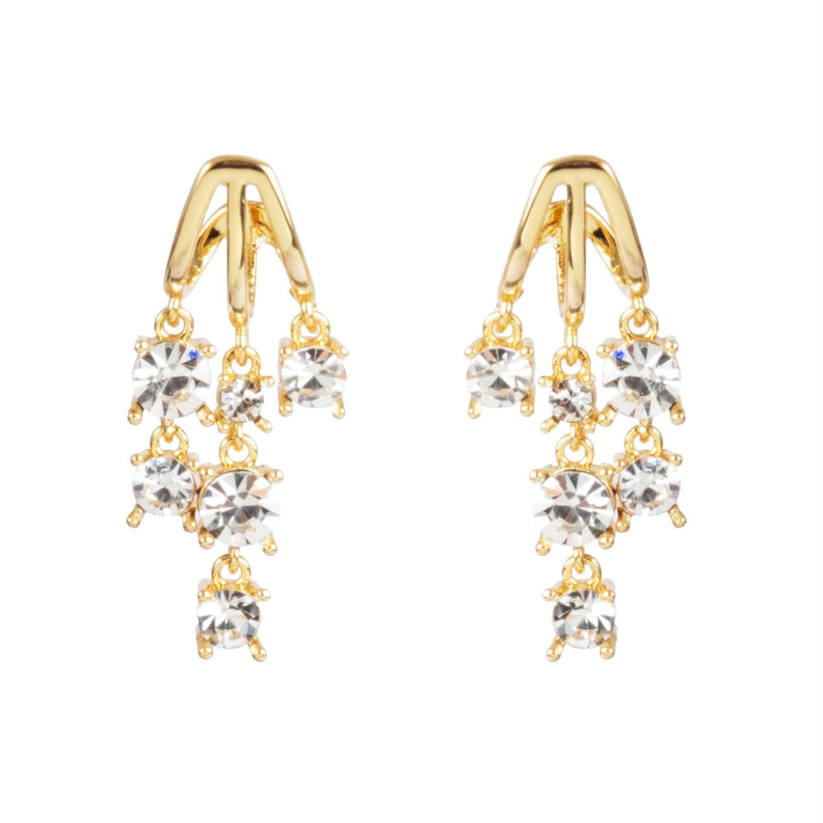 Øredobber, Butterflies Crystal, TD