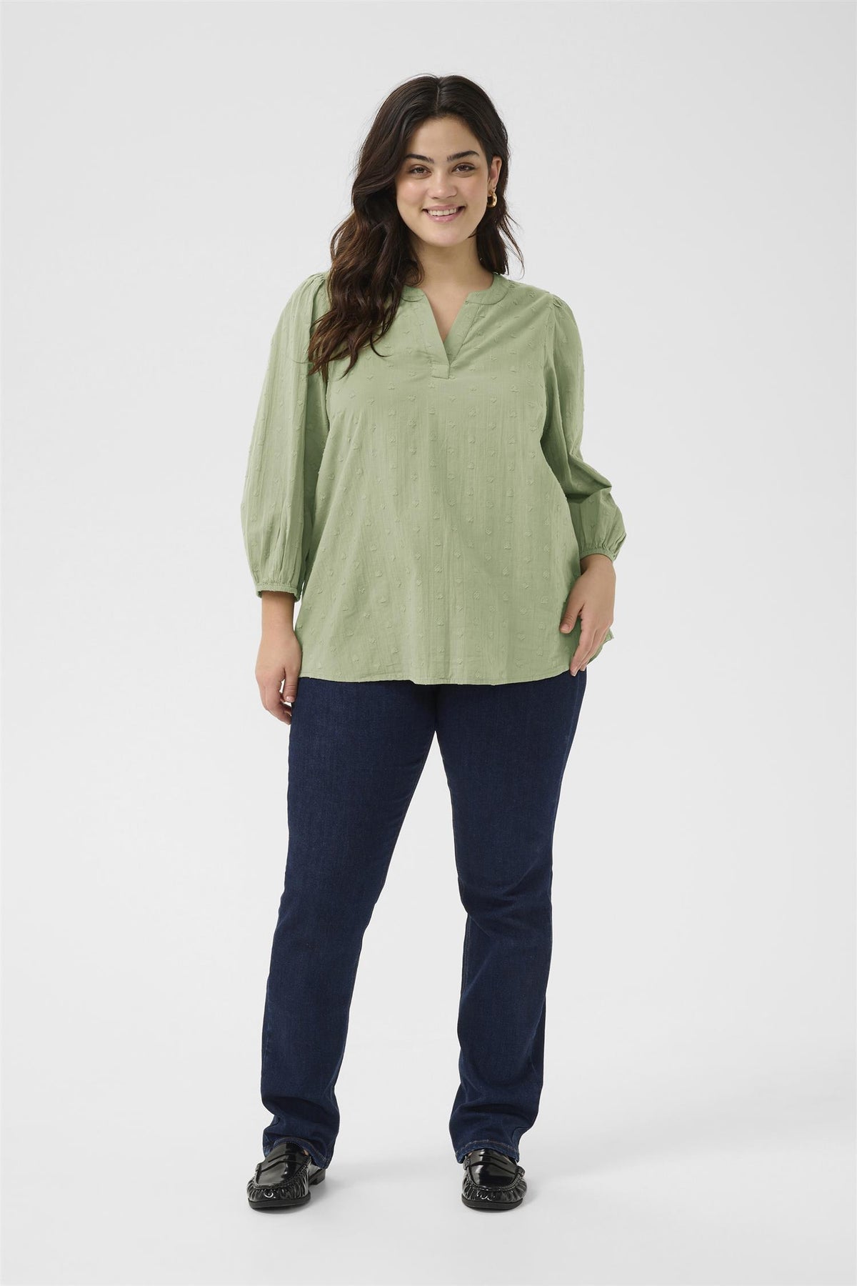 KCjolana Blouse Oil Green