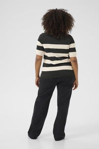 KClizzy Striped Pullover Turtledove