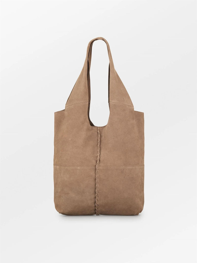 Suede Demi Bag Brown