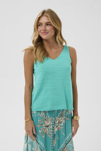 CREvisa Knit Top Ceramic