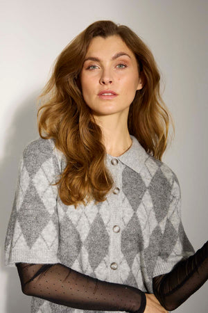Cardigan Itzel - Light Grey