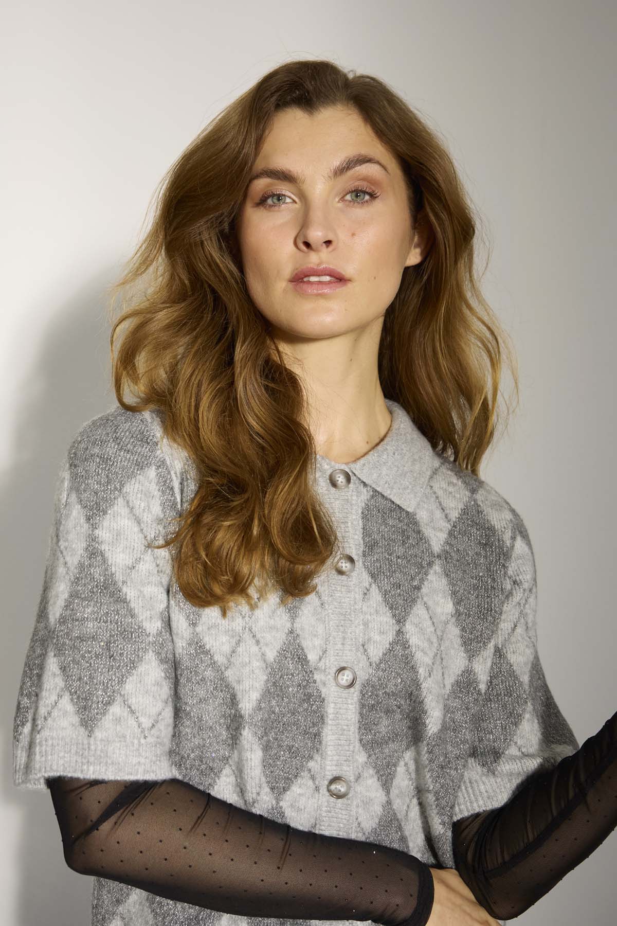 Cardigan Itzel - Light Grey