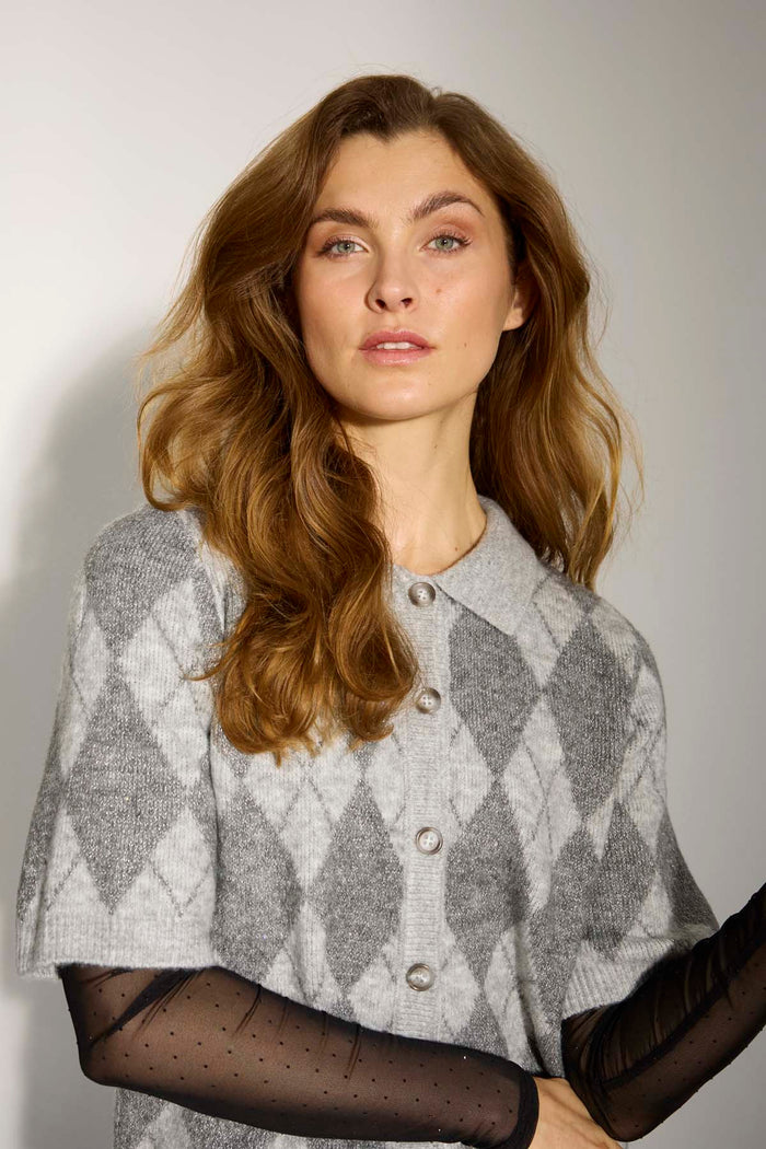 Cardigan Itzel - Light Grey
