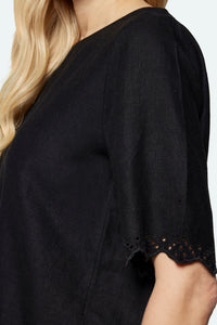 Topp Blonder Lin Black