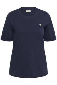 KCart Tee Midnight - Feather heart