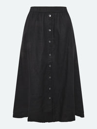 Skjørt Lin Black