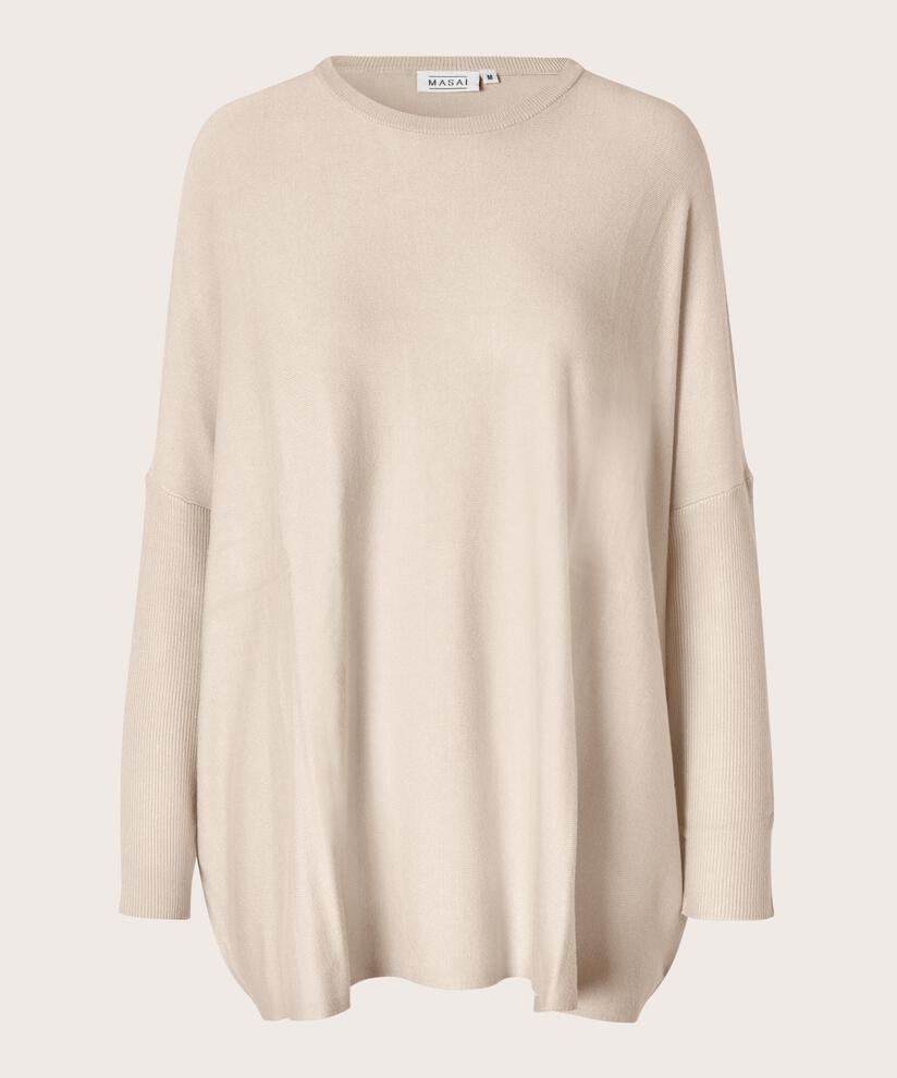Fanasi Genser Viskose L beige mel