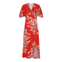 PERNILLE ROSE LONG DRESS Red