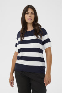 KClizzy Striped Pullover Midnight/Chalk St
