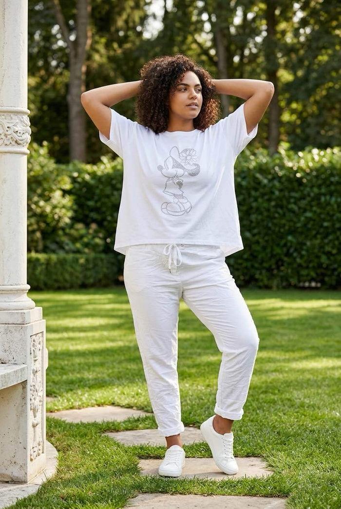 Jaffa T-shirt Minnie Hvit