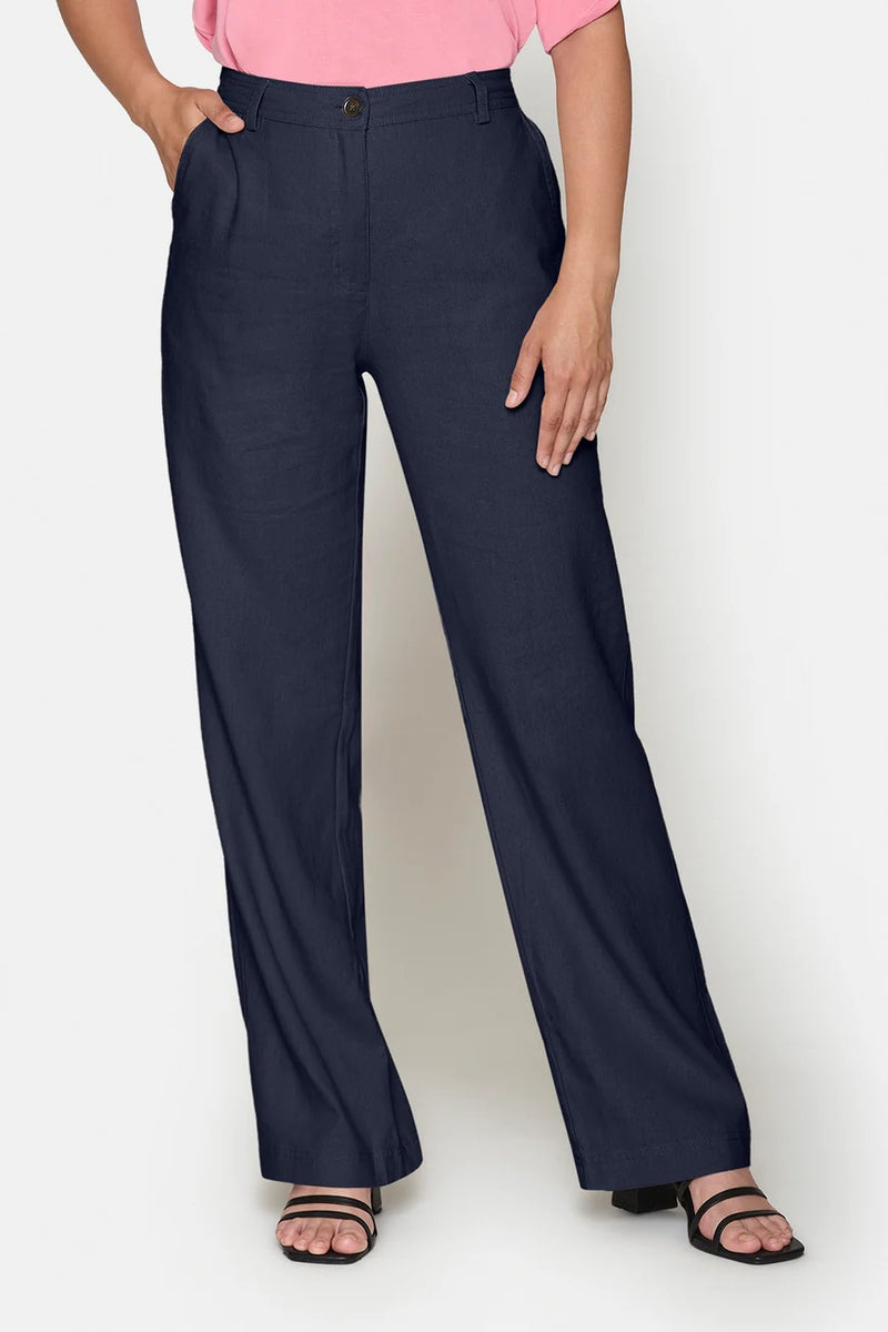 Bukse Lin Navy