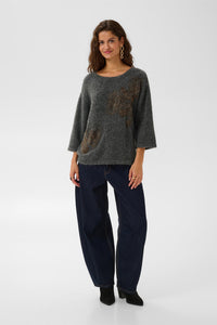 CRCelica Pullover - Grey Melange